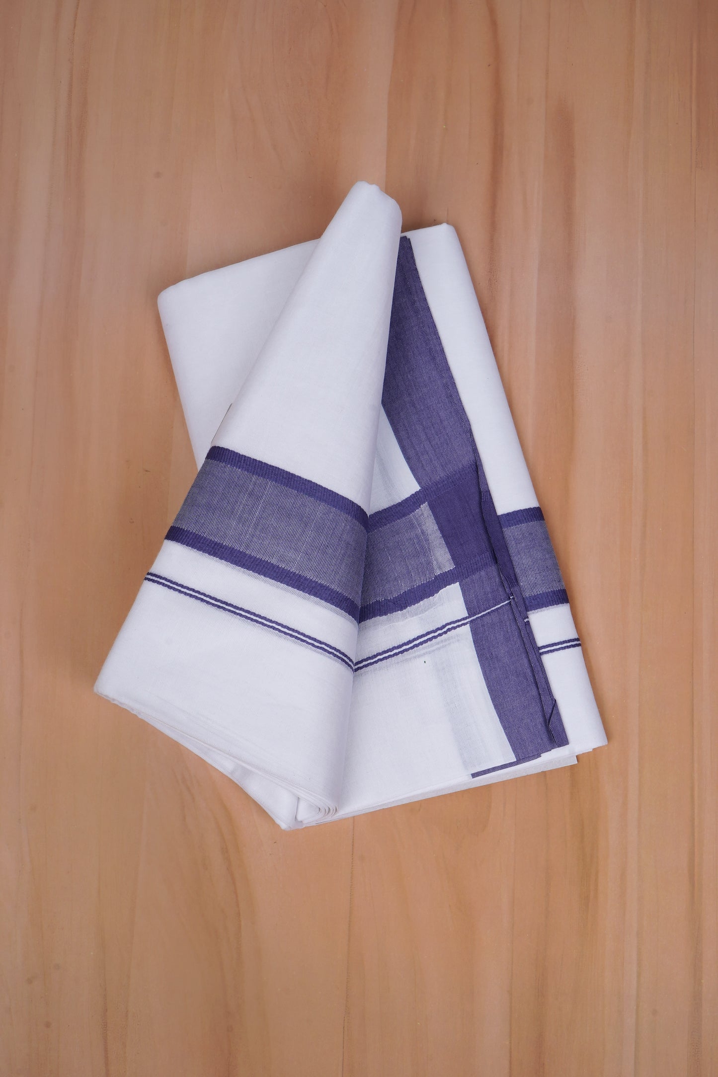 FCD-74 W/D DHOTI 3.80 MTR- Blue 2