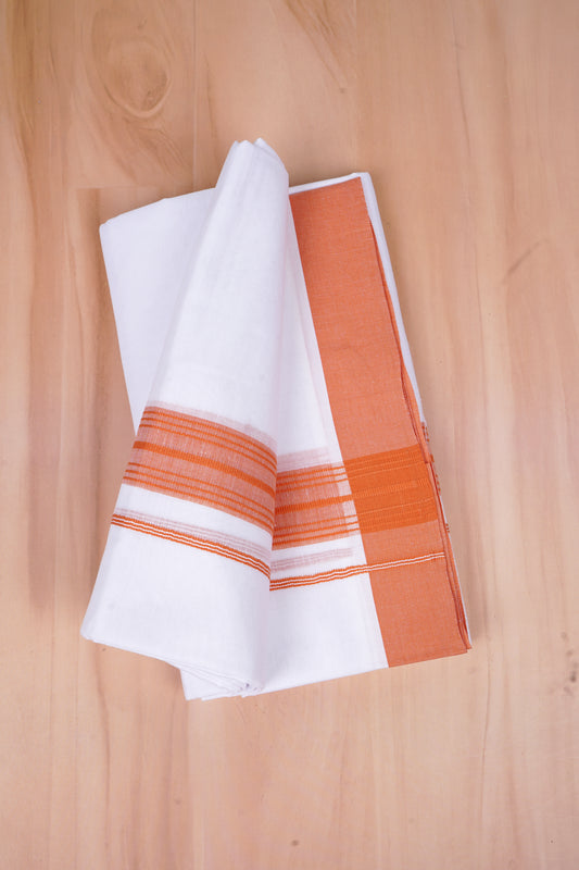 FCD-429 W/D DHOTI 3.80 MTR-Orange