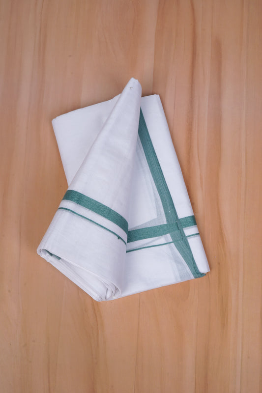 FCD-81 W/D DHOTI 3.80 MTR- Green