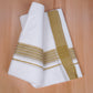 FCD-622 W/D DHOTI 3.80 MTR - Olive Green
