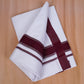 FCD-598 W/D DHOTI 3.80 MTR - Maroon