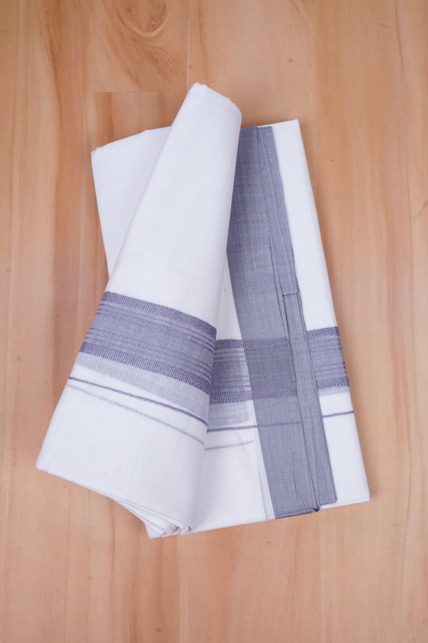 FCD-522 W/D DHOTI 3.80 MTR- L blue