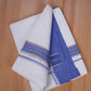 FCD-477 W/D DHOTI 3.80 MTR - Blue