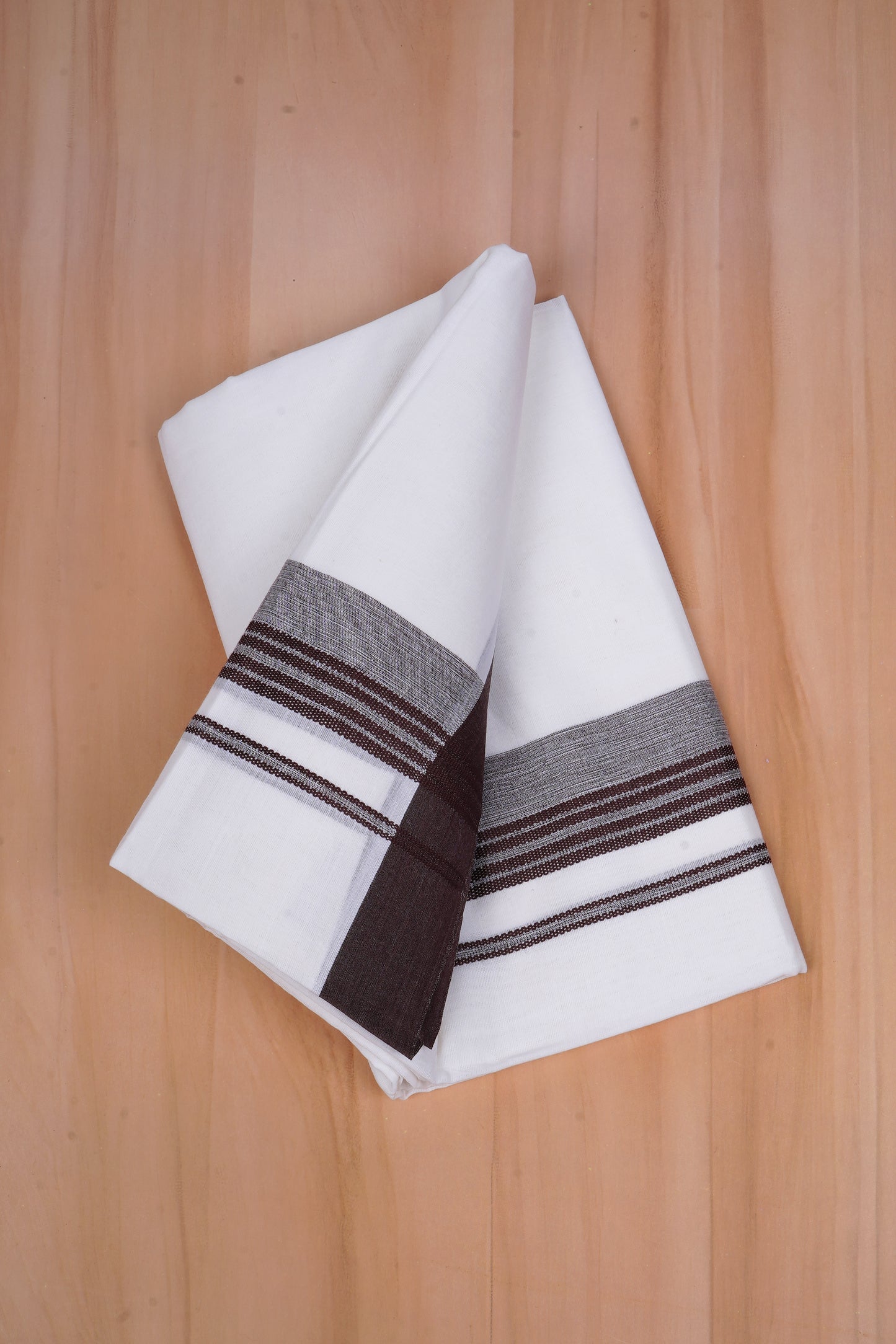 FCD-493 W/D DHOTI 3.80 MTR - D brown
