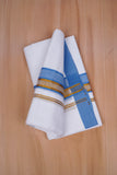 FCD-531 W/D DHOTI 3.80 MTR-Blue