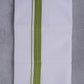 Easy Fit Fancy Border White Double Dhotis - Light Green