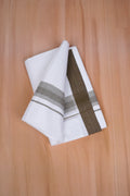 FCD-611 W/D DHOTI 3.80 MTR - Brown