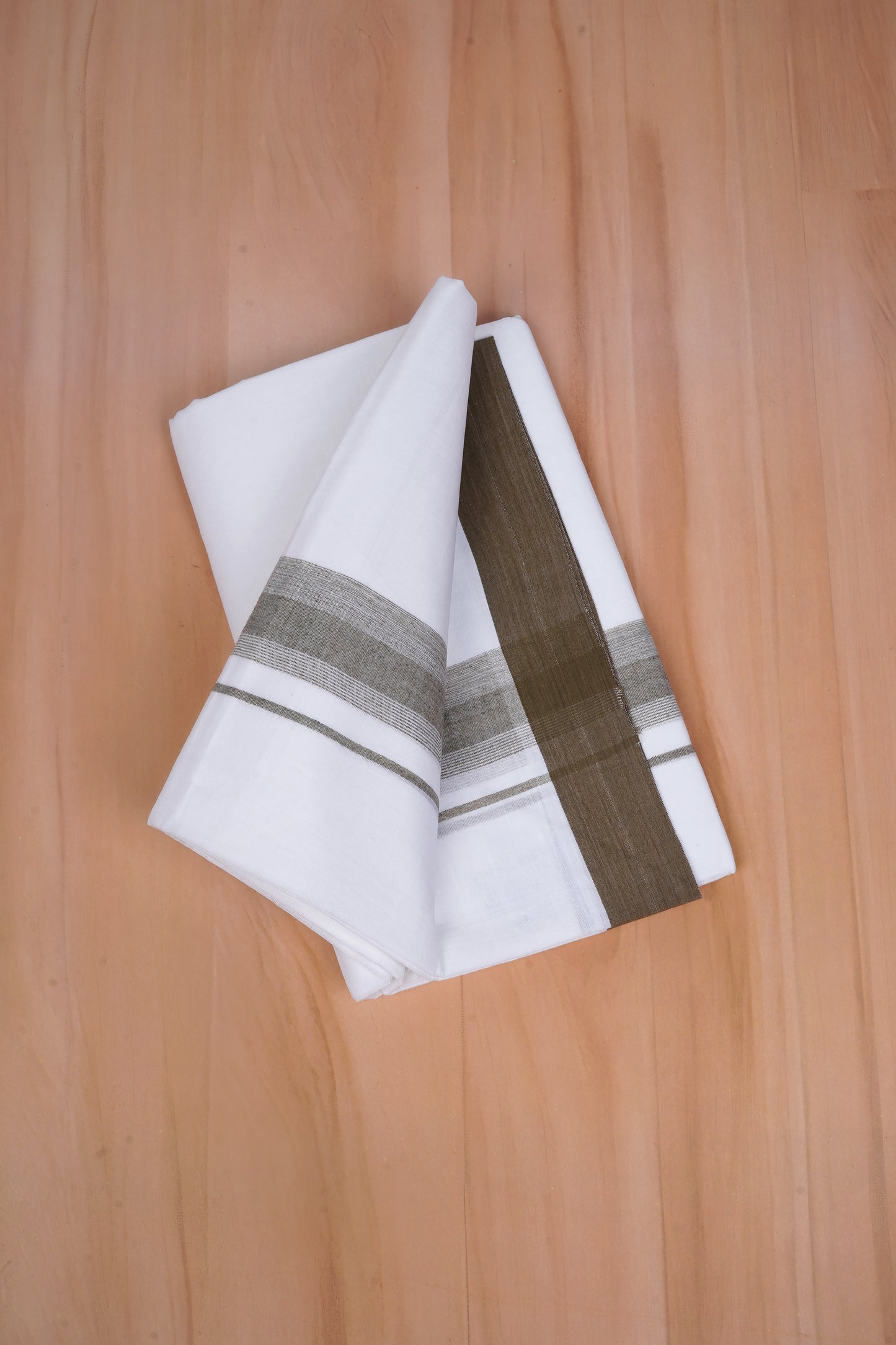 FCD-611 W/D DHOTI 3.80 MTR - Brown
