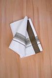 FCD-611 W/D DHOTI 3.80 MTR - Brown