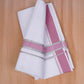 FCD-505 W/D DHOTI 3.80 MTR-Dark Pink