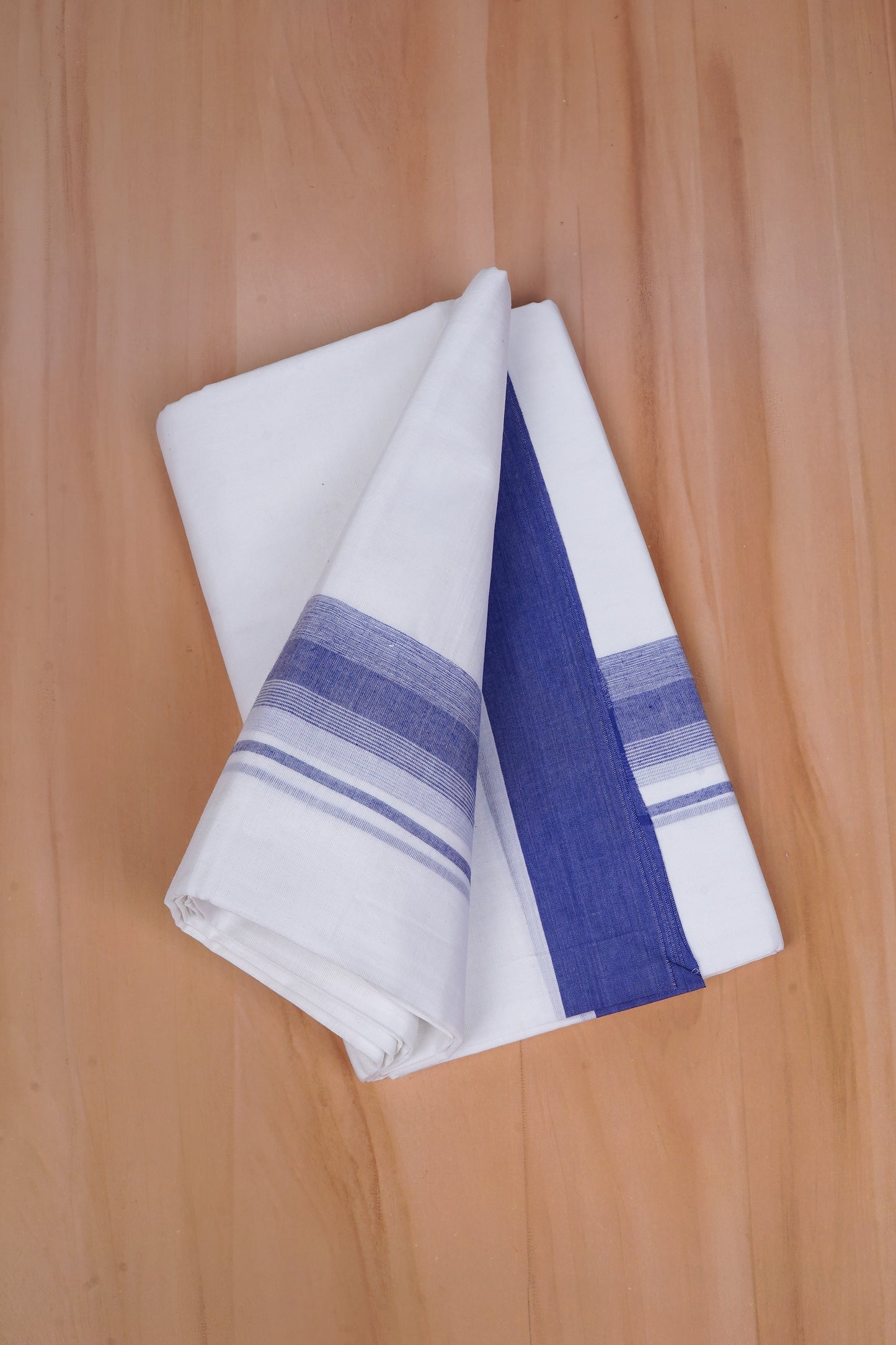 FCD-611 W/D DHOTI 3.80 MTR - Blue