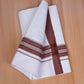 FCD-617 W/D DHOTI 3.80 MTR - D Brown