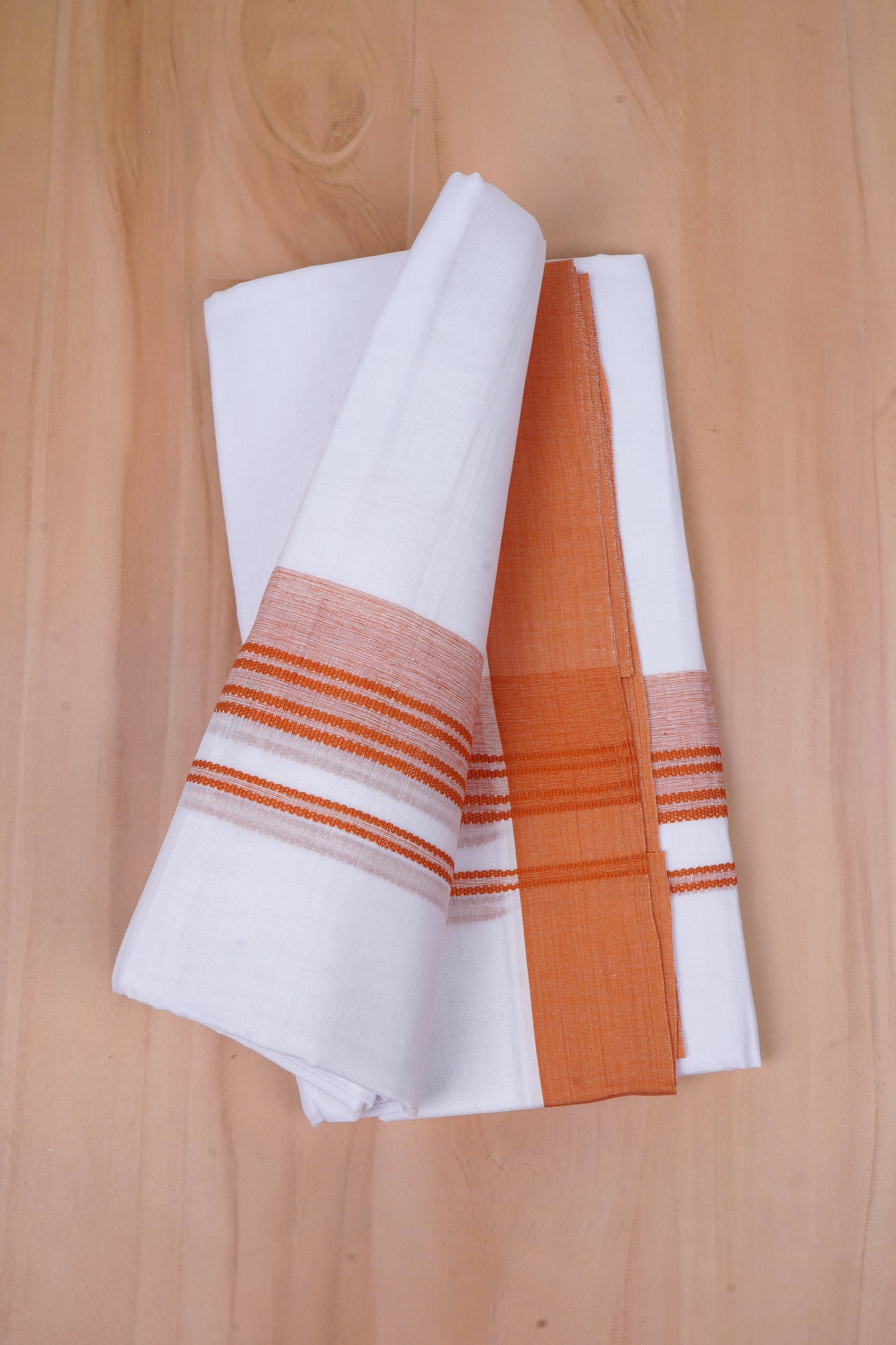 FCD-504 W/D DHOTI 3.80 MTR-Brown