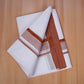 FCD-575 W/D DHOTI 3.80 MTR - Brown