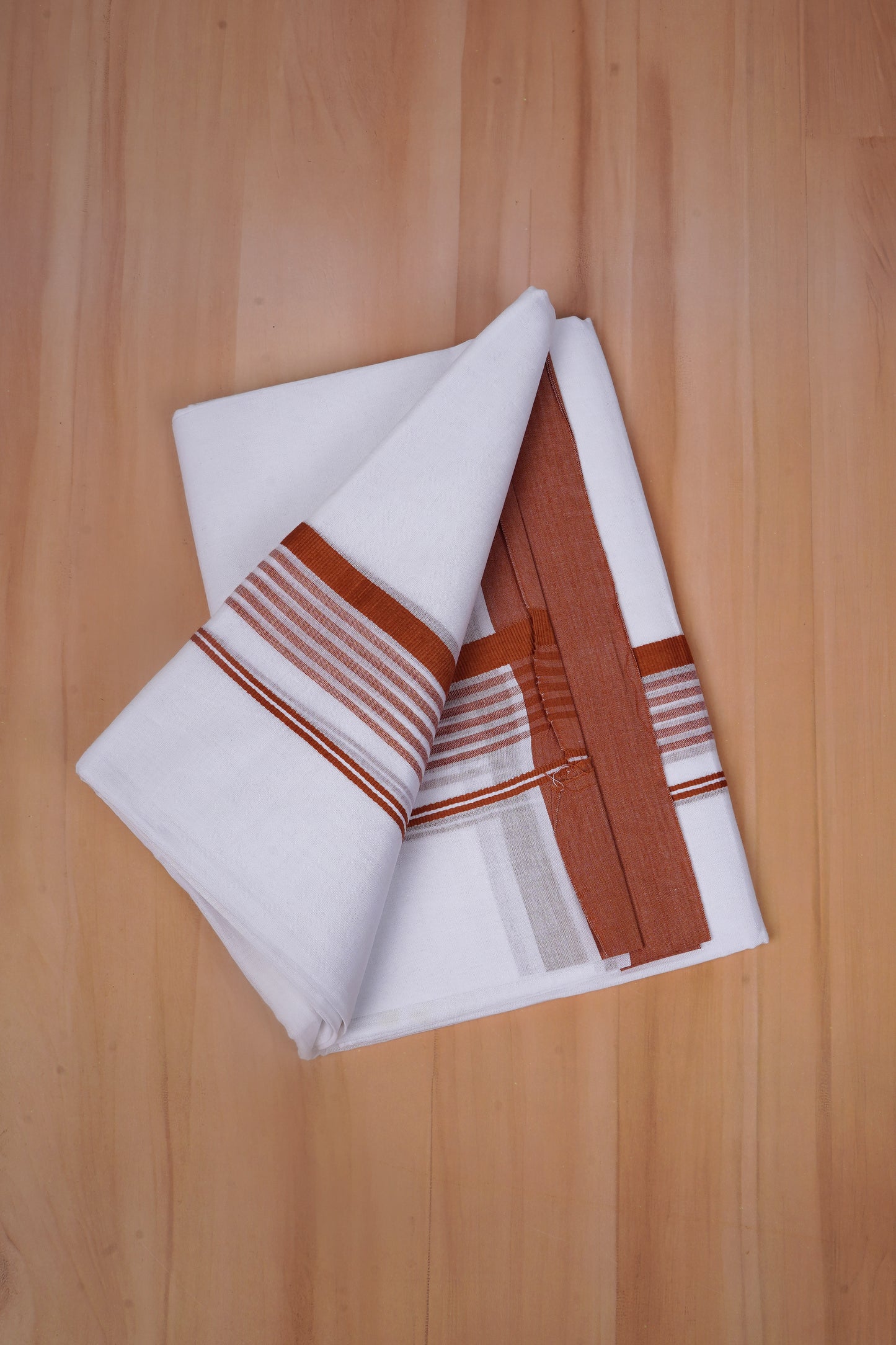FCD-575 W/D DHOTI 3.80 MTR - Brown