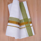 FCD-528 W/D DHOTI 3.80 MTR-Light Green