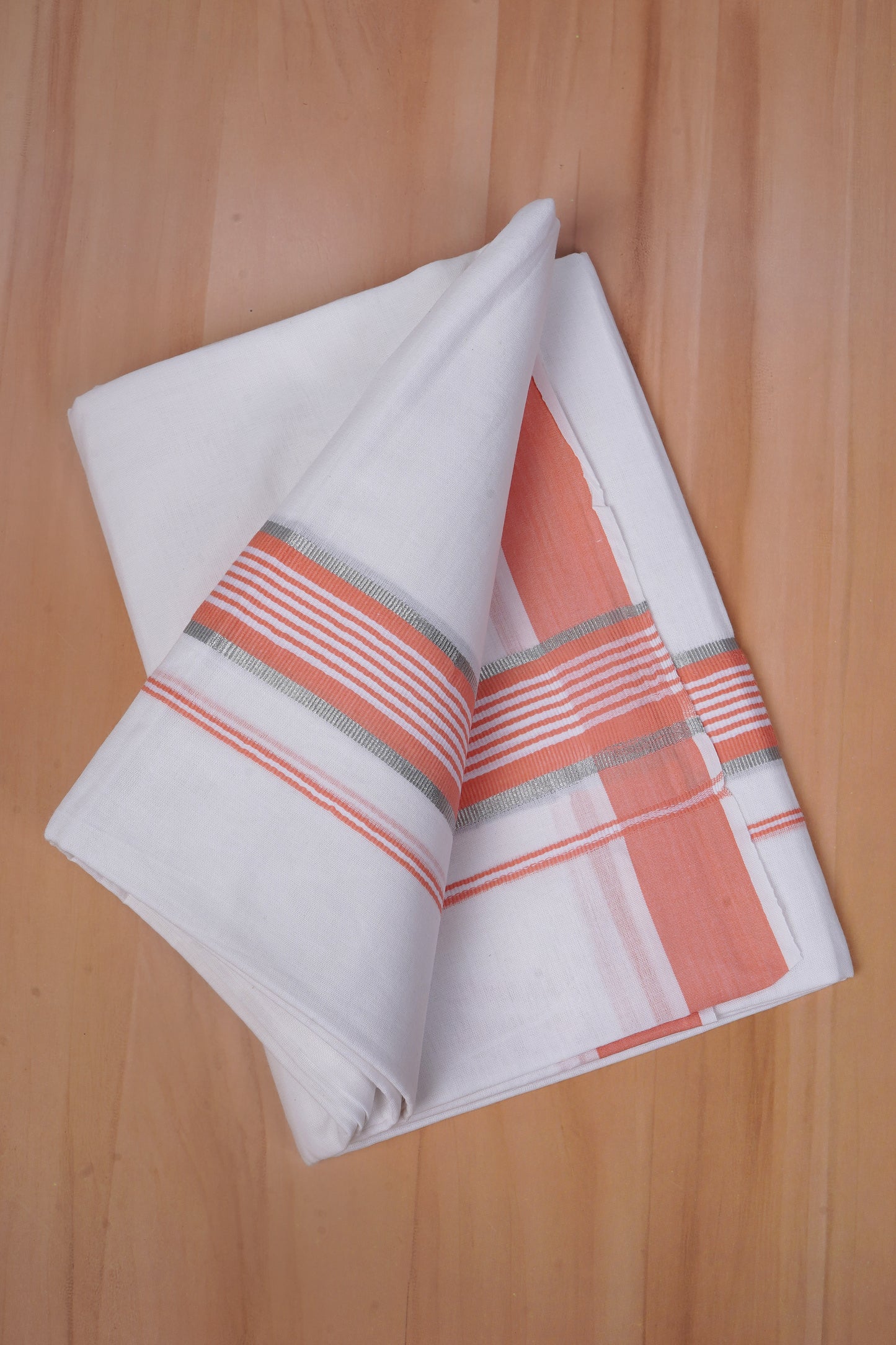 FCD-589 W/D DHOTI 3.80 MTR - Orange