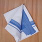 FCD-579 W/D DHOTI 3.80 MTR - Blue