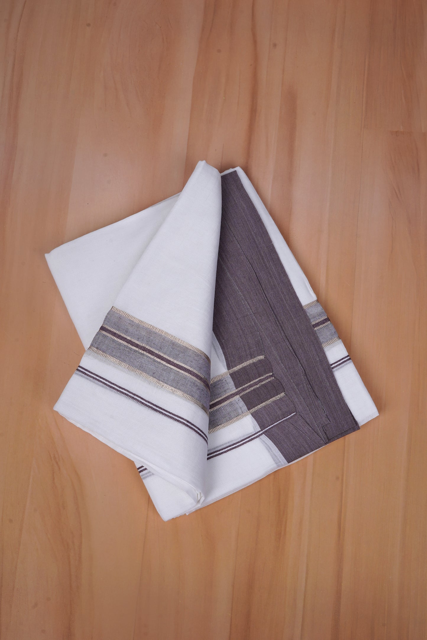 FCD-477 W/D DHOTI 3.80 MTR - Silver