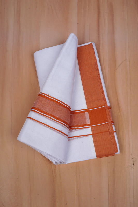 FCD-501 W/D DHOTI 3.80 MTR-Dark Orange
