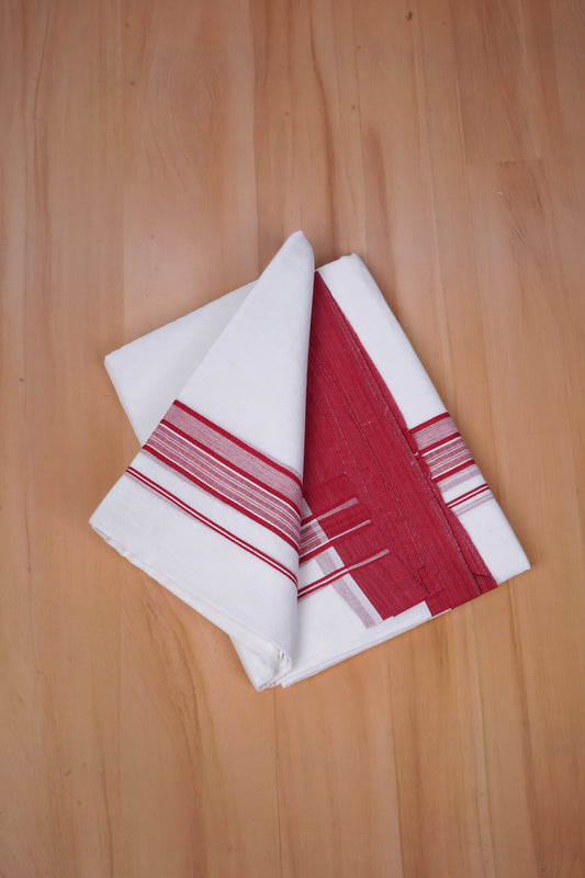 FCD-583 W/D DHOTI 3.80 MTR - Dark Pink