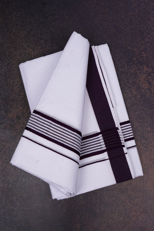 FD-162 W/D DHOTI 3.80 MTR-Black