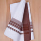 FCD-504 W/D DHOTI 3.80 MTR- Brown