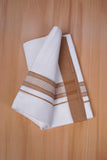 FCD-529 W/D DHOTI 3.80 MTR-Brown