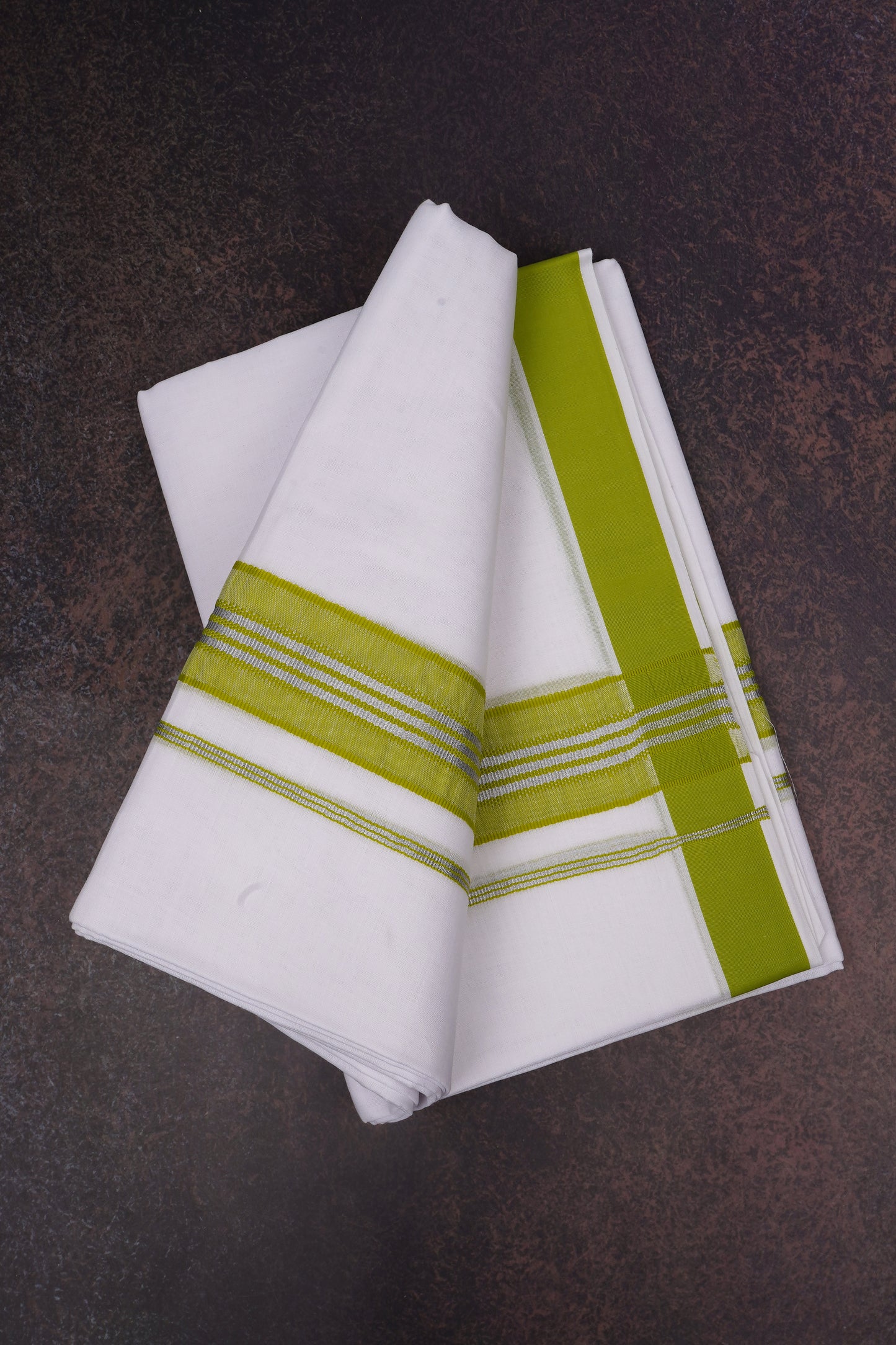 FD-166 W/D DHOTI 3.80 MTR-Green