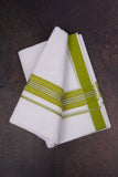 FD-166 W/D DHOTI 3.80 MTR-Green