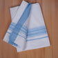 FCD-567 W/D DHOTI 3.80 MTR - Sky Blue