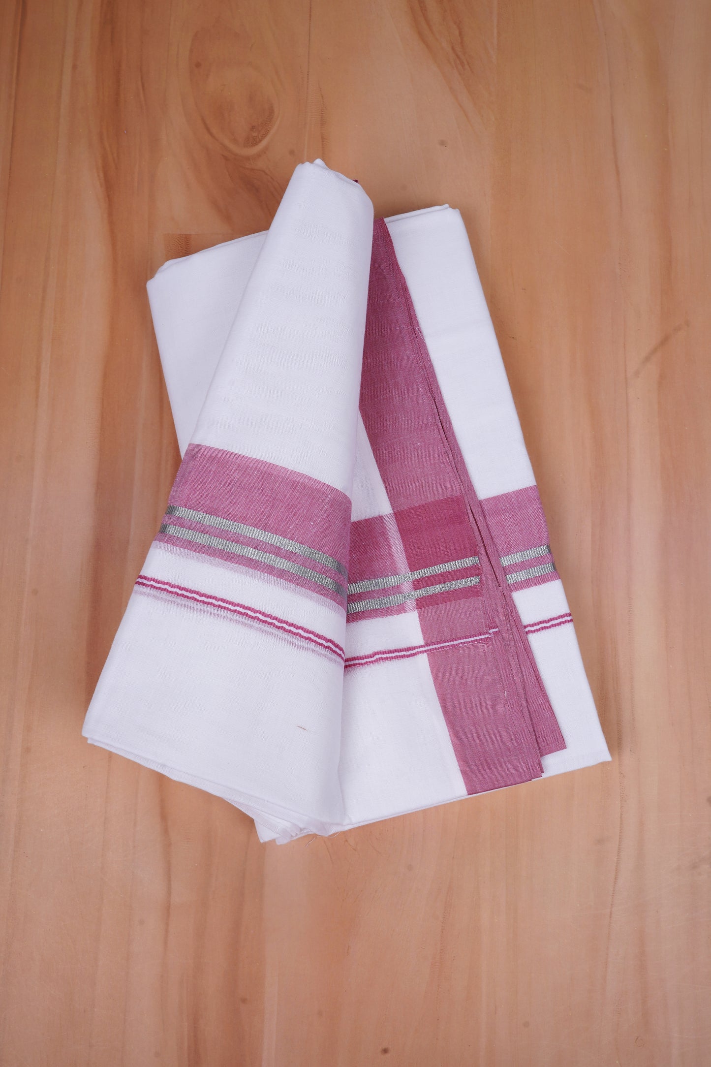 FCD-526 W/D DHOTI 3.80 MTR-Pink