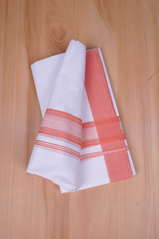 FCD-423 W/D DHOTI 3.80 MTR- Light Red