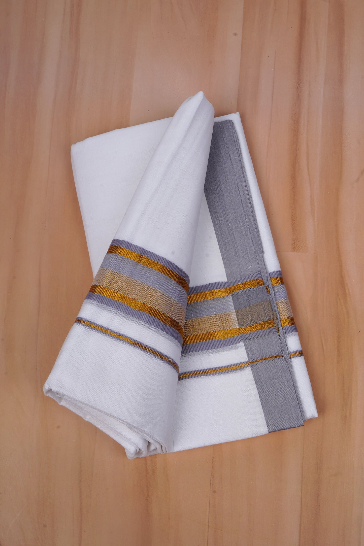 FCD-519 W/D DHOTI 3.80 MTR-violet