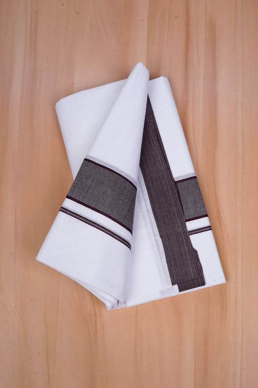 FCD-620 W/D DHOTI 3.80 MTR - D Brown