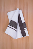 FCD-620 W/D DHOTI 3.80 MTR - D Brown