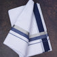 FD-168 W/D DHOTI 3.80 MTR-Blue