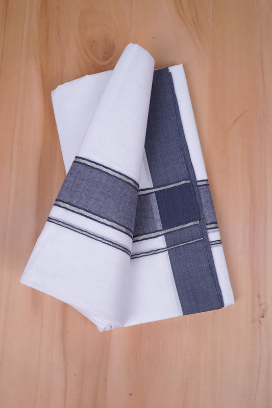FCD-364 W/D DHOTI 3.80 MTR - Dark Gray