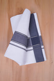 FCD-364 W/D DHOTI 3.80 MTR - Dark Gray