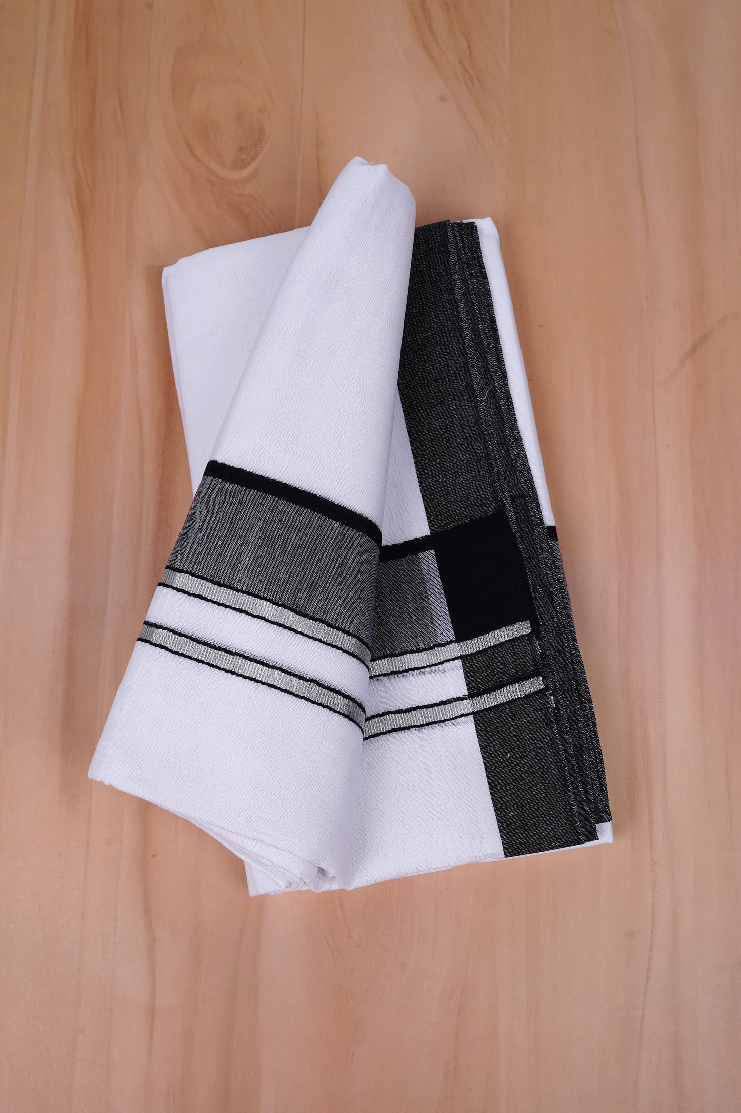 FCD-525 W/D DHOTI 3.80 MTR-Black