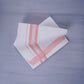 KERALOOM FINISH COTTON 331 W/D DHOTI 3.80 MTR - Light Pink