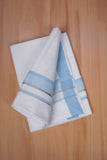 FCD-403 W/D DHOTI 3.80 MTR - Sky Blue