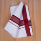 FCD-615 W/D DHOTI 3.80 MTR - Red