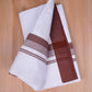 FCD-425 W/D DHOTI 3.80 MTR- Brown