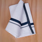 FCD-81 W/D DHOTI 3.80 MTR- Dark Blue