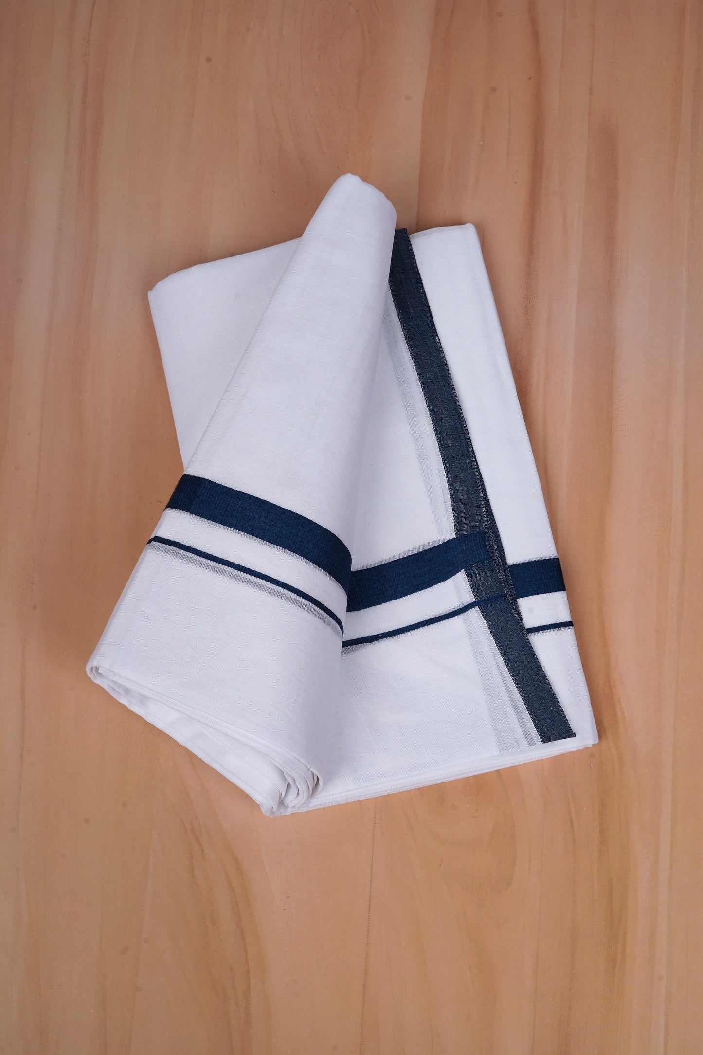 FCD-81 W/D DHOTI 3.80 MTR- Dark Blue