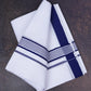 FD-158 W/D DHOTI 3.80 MTR-Light Blue