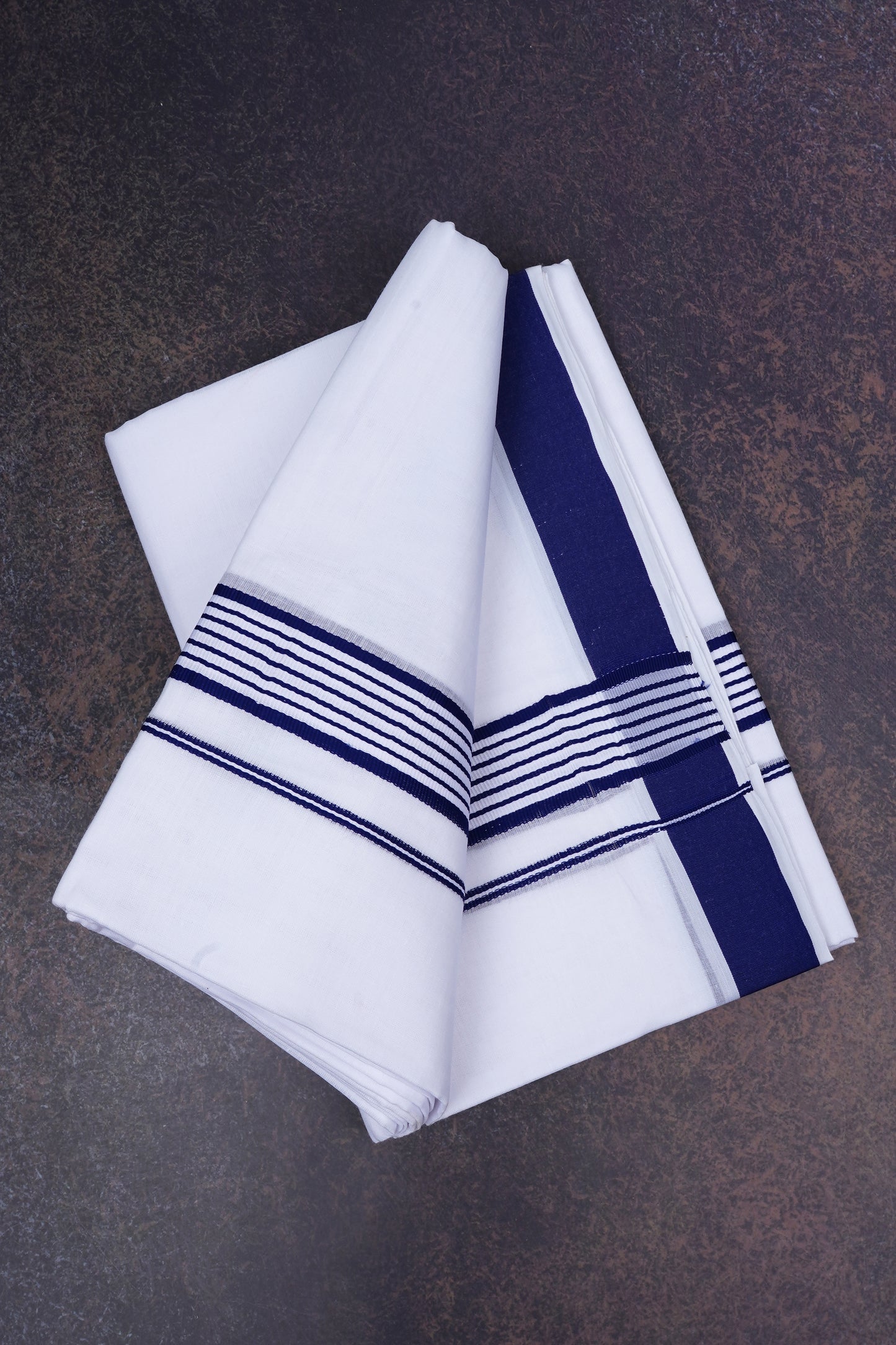 FD-158 W/D DHOTI 3.80 MTR-Light Blue