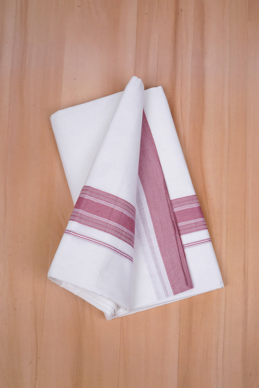 FCD-618 W/D DHOTI 3.80 MTR - Pink