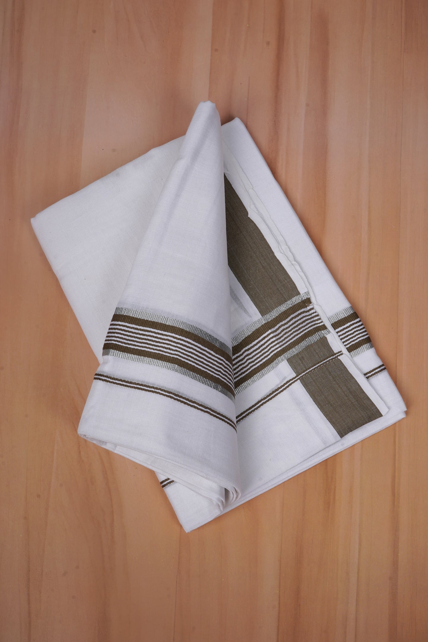 FCD-589 W/D DHOTI 3.80 MTR - Brown